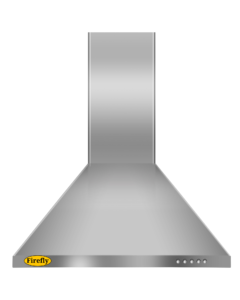 Electric Kitchen Chimney, Pyramid Shape Double Baffle filter Italian Motor 90cm 1100 m3/h -(Alcor SS 1100)